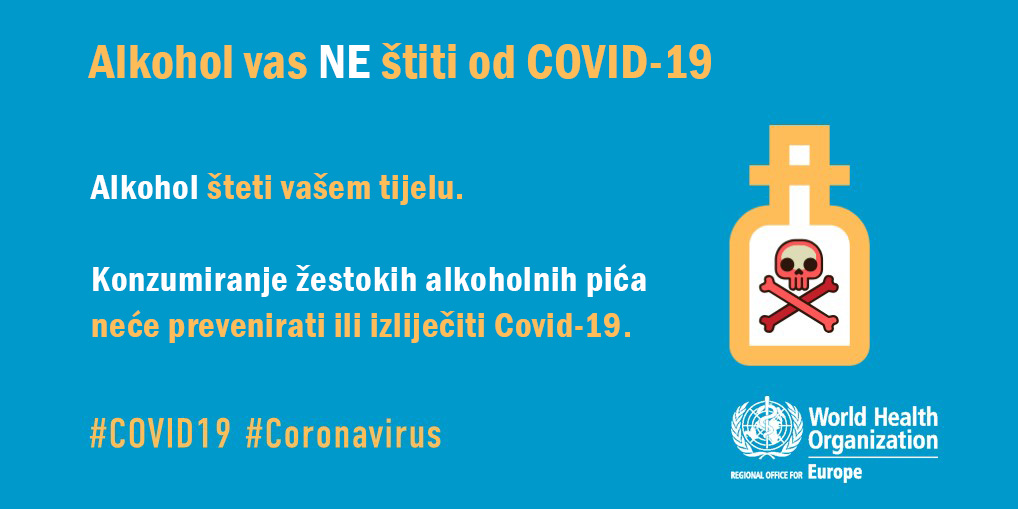 Alkohol i COVID-19: što trebate znati