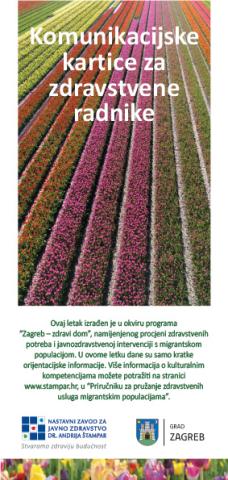 Letak Komunikacijske kartice za zdravstvene radnike