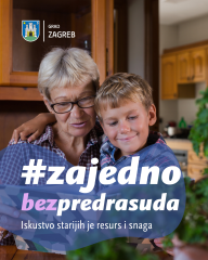 Zajedno bez predrasuda - baka i unuk